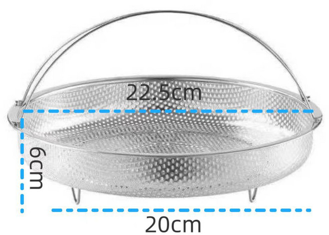 304不銹鋼蒸架 家用蒸籠瀝水架, 1個, 1個