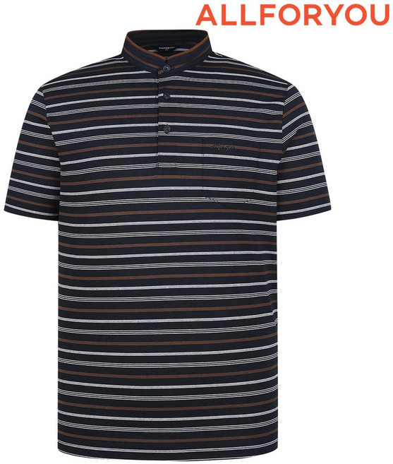 [올포유] 남성 잔스트라이프 반팔 티셔츠 AGTHN3241-915