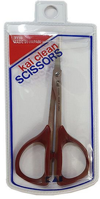 카이 일제 손톱정리가위(레드)/일제 손톱가위, 1개