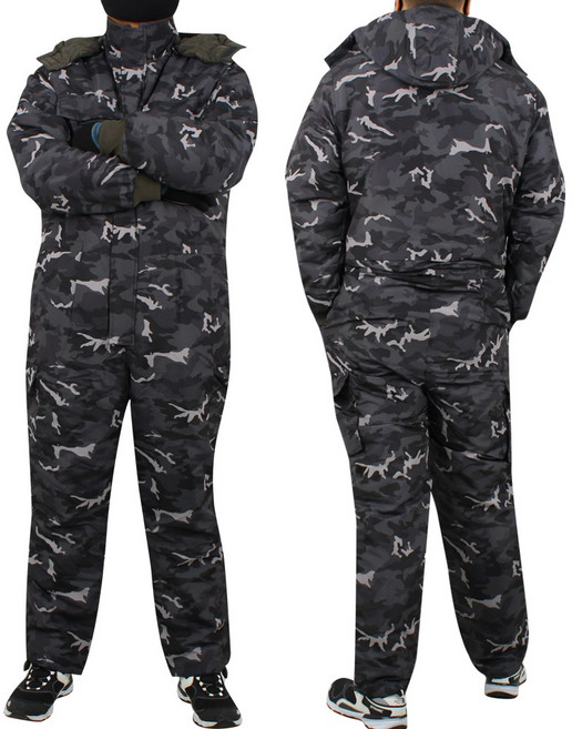 [더빅보스] 겨울 생활방수 작업자를 고려한 멀티 스즈끼 _ 근무복 카센터 퀵 배달 라이더 일체형 스즈끼 점프수트 B2204