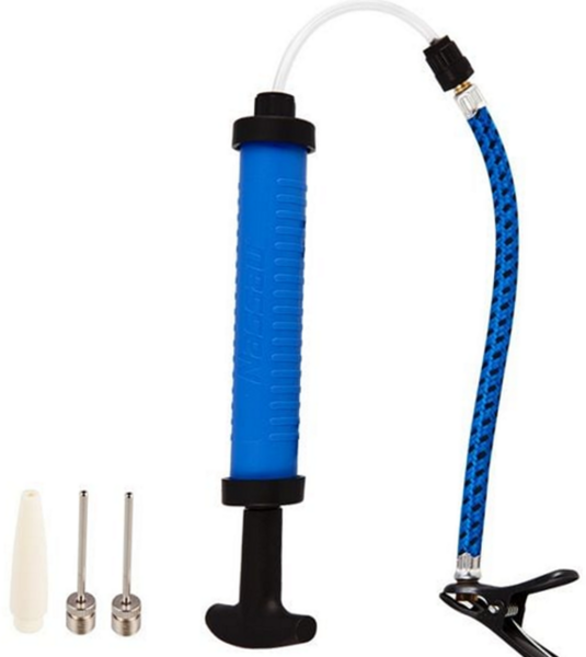 자전거 펌프 휴대용 양방향 공기주입 에어 펌프 공기주입기 스포츠공 멀티 액세서리 타이어 펌프용 고정 집게