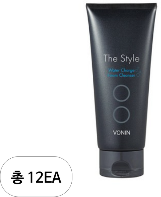 보닌 더 스타일 워터 차지 폼클렌저, 150ml, 12개