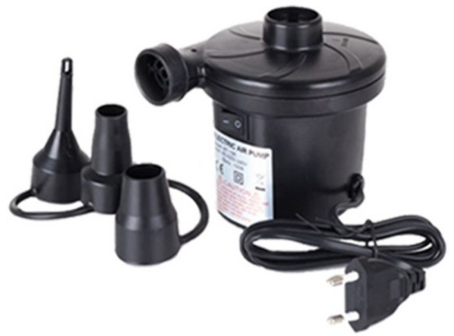 올댓세일 가정용 전동 에어펌프 공기주입기 150w, 1개