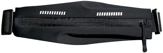 모락 스마트폰 러닝 벨트 가방 플립벨트 조깅 운동 런닝 허리 힙색 밴드, 블랙, 1개