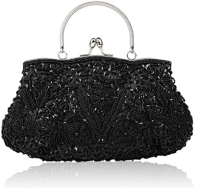 여성 가방 한복 혼주 엄마 할머니 결혼식 비즈 클러치 백 (5컬러)