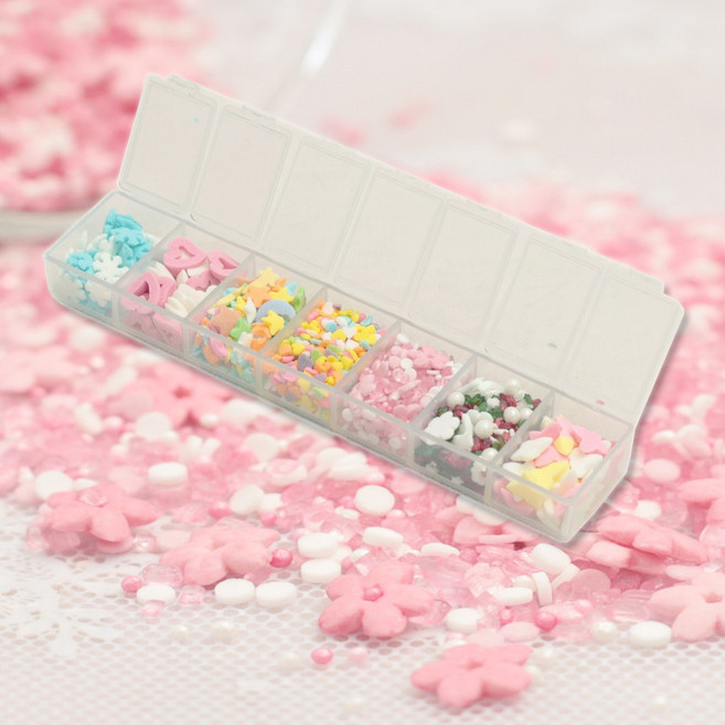 7가지 스프링클 Love, 1개, 38g