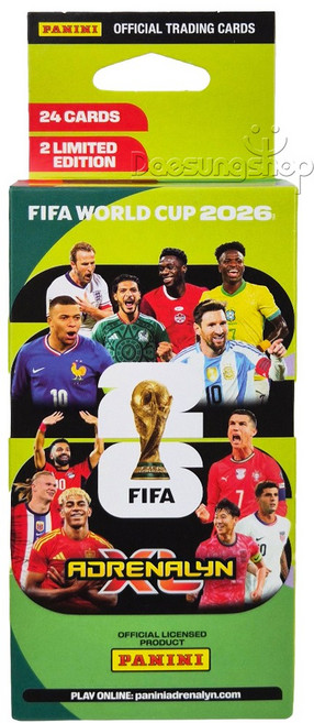 파니니 피파 FIFA 월드컵 2026 멀티팩 아드레날린XL 축구카드, 1박스