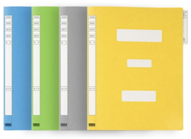 [삼영피피] PP 정부화일 파일철 10매 1묶음, 10개, 파란색