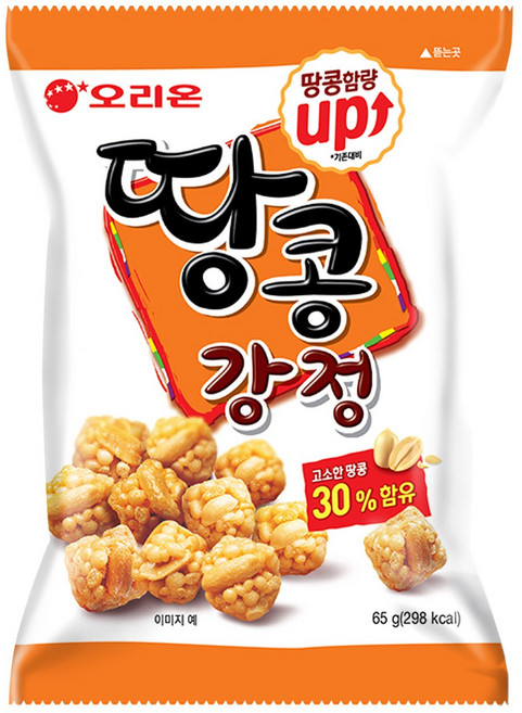 오리온 땅콩강정 65g 32개