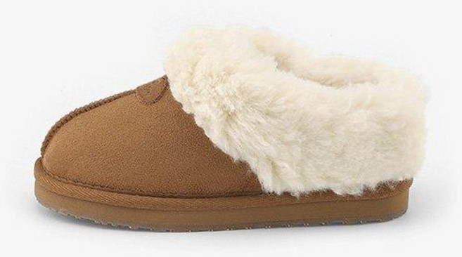 [에스키즈] 베어파우 줄리 뮬 키즈 주니어 아동 방한 털 슬리퍼 K2542002RD-K-HICKORY