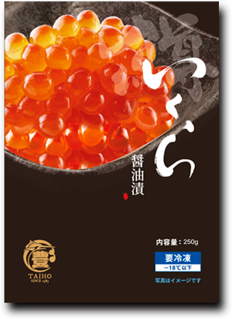 (사업자용) [타이호] 간장절임 연어알 (중) 핑크연어알 250g x 24p 1박스 6kg, 1개