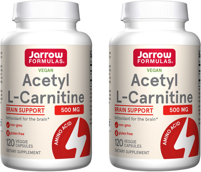재로우 아세틸 L-카르니틴 500mg 베지 캡, 120개입, 2개, 120정