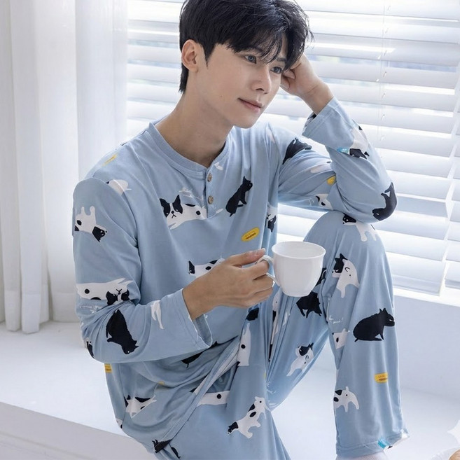 민트코코아 남성용 울트라스판 긴팔세트