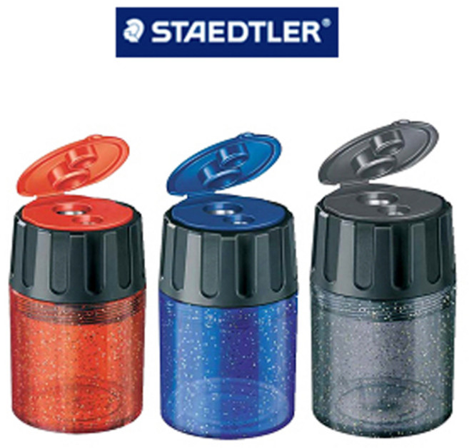 STAEDTLER 스테들러 2홀 연필깎이 5134, 블루, 1개