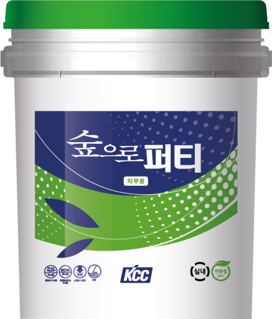 KCC숲으로 퍼티워셔블, 외부용, 5kg, 1개