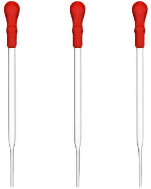 玻璃滴管 雞尾酒專用 90mm 食品級吸管, 3支裝, 1個