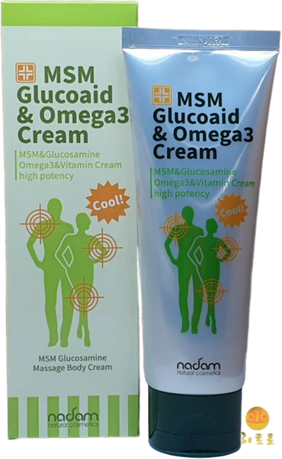 나담 MSM 글루코이드 오메가3 크림, 1개입, 1개, 본상품선택