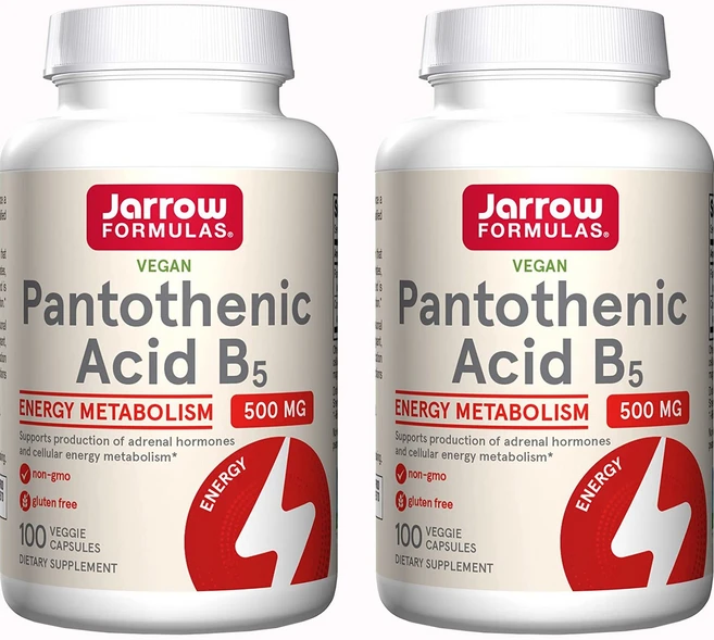 재로우 판토텐산 B5 500mg 캡슐, 100정, 2개 - 쿠팡