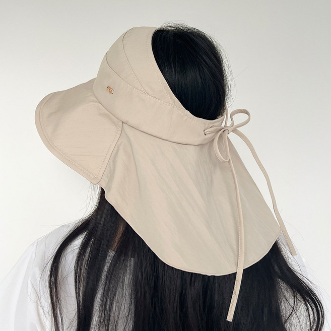 무지 마스크 농사모자 오픈 크라운 작업모자 밭일 차양 자외선차단썬캡 과수원 플랩캡 햇빛차단모자