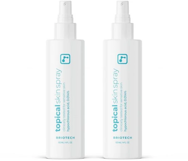 미스트 수분 페이스 브리오텍 국소 피부 스프레이 바디 앤 페이스용 차아염소산 눈꺼풀 클렌저 HOCl 페이셜 자극에 대한 지지 진정 두피 포장은 다양할 수 있습니다 4온스 2캔트 - 쿠팡