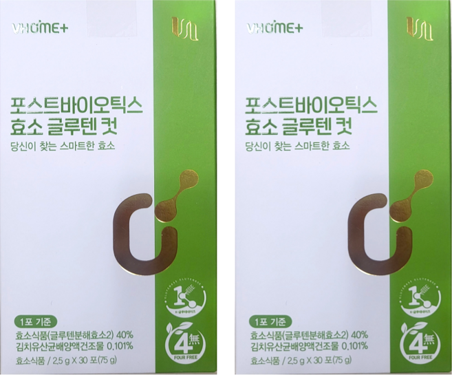 비타민하우스 포스트바이오틱스 효소 글루텐 컷 60포, 1개, 150g