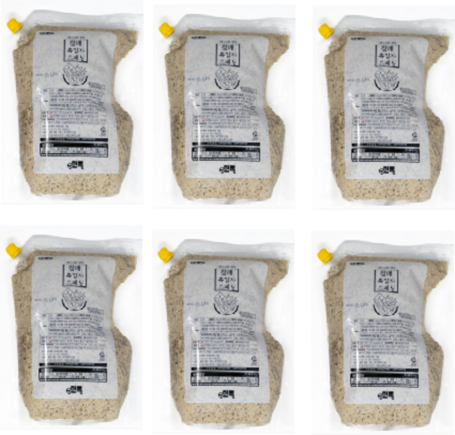 식자재민족 참깨흑임자 드레싱, 6개, 2kg