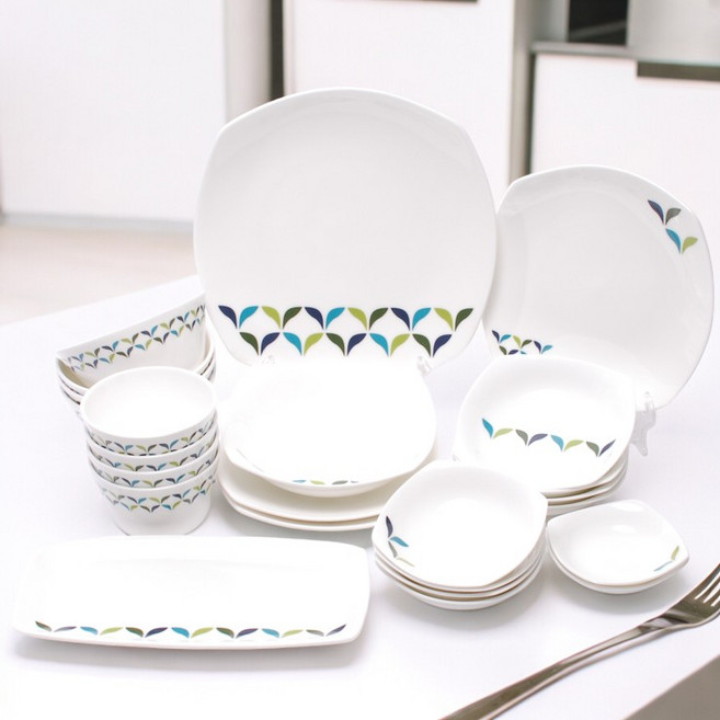 어바웃리빙 프레쉬 본차이나 4인용 홈세트 24P, 1세트