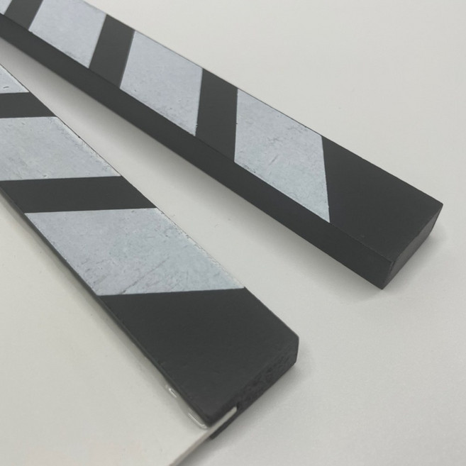 클래퍼보드 화이트 촬영 슬레이트-12900EA