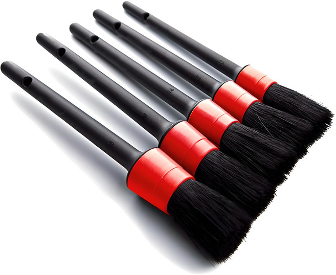 켈리마 디테일링 세차 브러쉬 5종세트, 혼합색상, 1세트