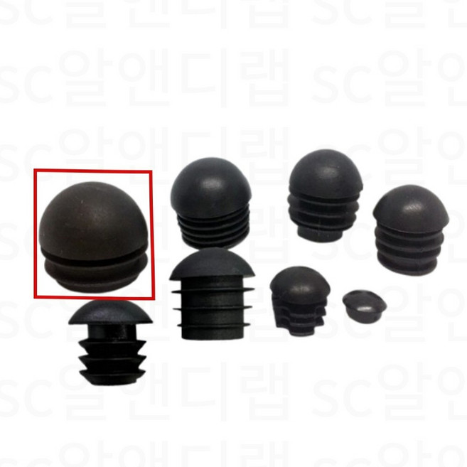 파이프 마감 마무리 캡 구멍마개 홀마개 식탁 데스크 운동 기구 벤치, 32파이 5세트