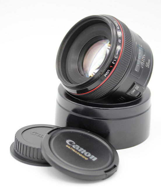 Canon 단초점 표준 렌즈 EF50mm F1.2L USM 풀 사이즈 대응