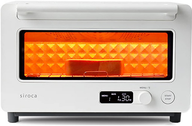 시로카 토스터 [90초 만에 최상의 토스트/불바람 테크놀로지/ST-2D351 화이트, 한개옵션0