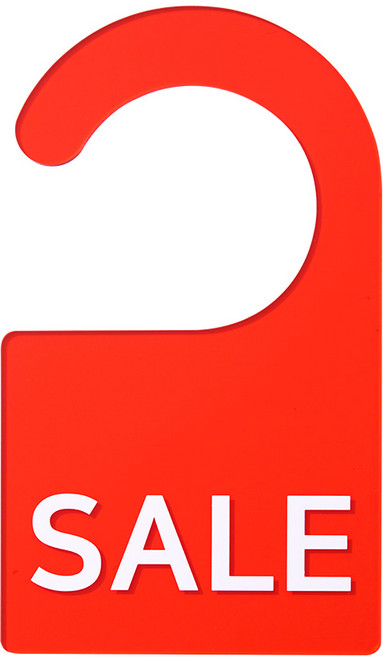 [시선강탈] 스튜디오투명 아크릴 팻말, 1개, SALE