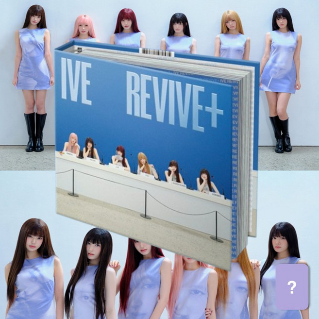 [초판 버전선택 ] 아이브 앨범 IVE Album 정규 2집 REVIVE+ 뱅뱅 블랙홀, 스포일러 버전+포카증정