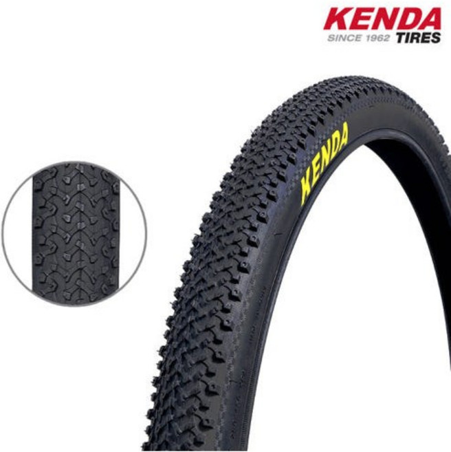 켄다 K1177 슬릭 자전거 타이어 26X1.95 27.5X1.95 24X1.95, 1개