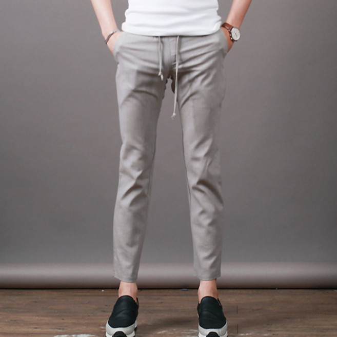 스댕클럽 남성용 여름 린넨팬츠 밴드바지 JM680