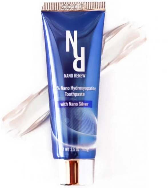 Nano Hydroxyapatite Toothpaste (Fluoride Free) with Silver Natural Remineralizing Whitening S, 1개 - 쿠팡