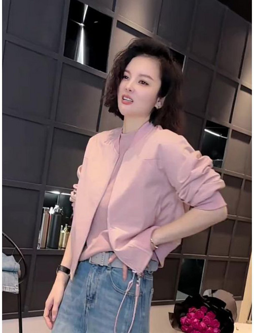 棒球服外套女 短款夾克