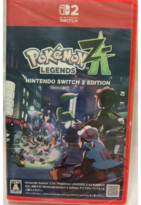 譜蕾兒電玩 （全新）NS2 寶可夢傳說 Z-A 中文版, 日版中文版,單遊戲