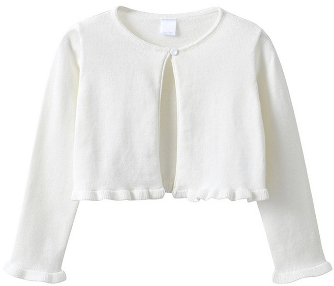 구빠방 여아 기본 볼레로 가디건