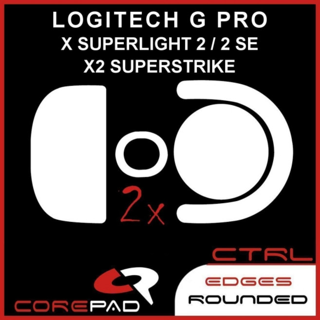 코어패드 로지텍 G PRO X SUPERLIGHT2 슈퍼스트라이크 지슈스 마우스 AIR MAX CTRL 피트, 1개, G PRO X 2 슈퍼스트라이크 피트 CTRL버전
