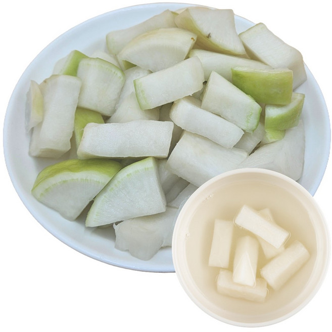 오로시 동치미김치밀키트 동치미무절임+수제양념 월동준비 이거하나면 나도 엄마김치 만든다!, 1세트, 2kg