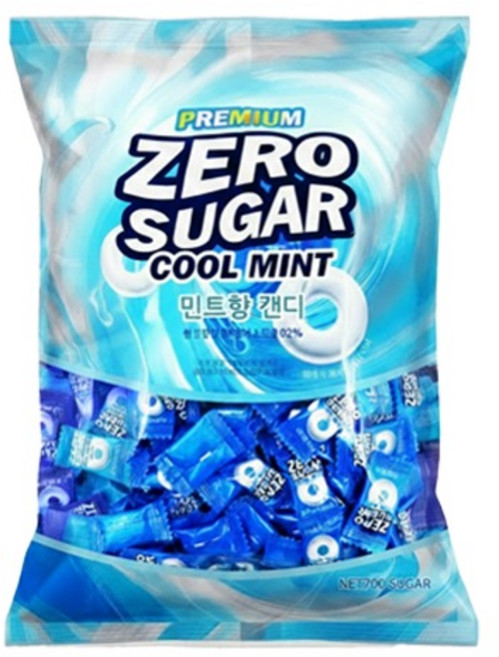 제로슈가 민트향캔디 220g 쿨민트 제로슈가캔디, 1