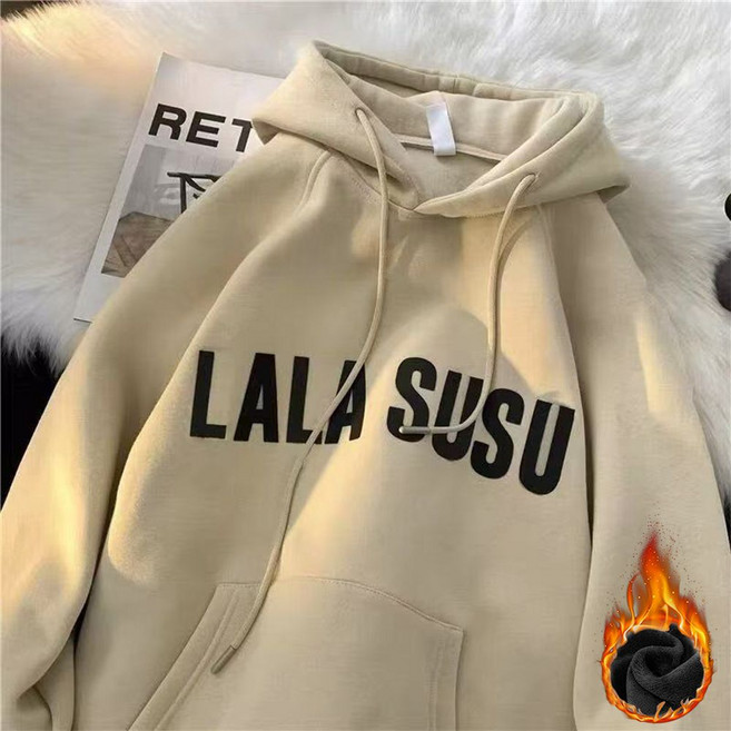 오스틱니 초특가 남성용 봄가을 루즈핏 기모 후드 맨투맨 자켓