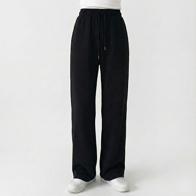 여성 긴바지 올웨이즈 스판 팬츠 스트링 밴드 트레이닝 바지