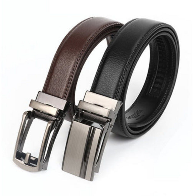 [1+1] 까사앤지오 소가죽 요술벨트 (벨트2개 + 버클2개) 남성 정장 캐주얼벨트