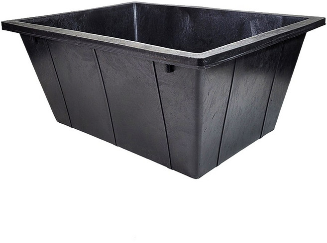 사각다라 사각화분 고무다라 고무대야, 검정