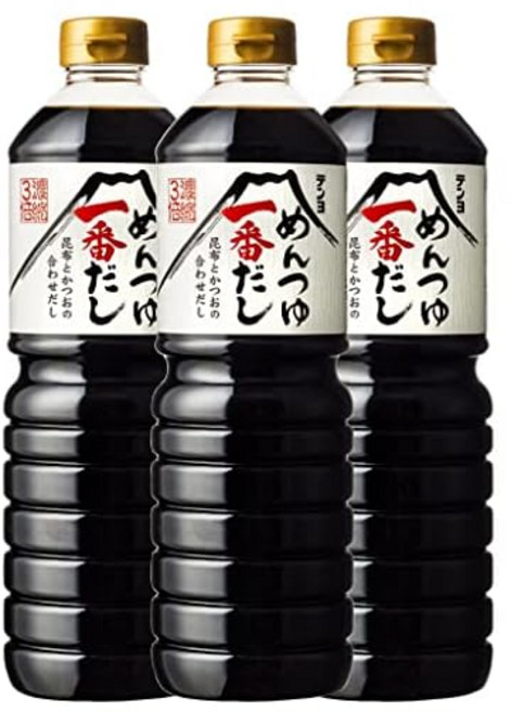 텐요 타케다멘쯔유이치방다시 1L×3개, 1L