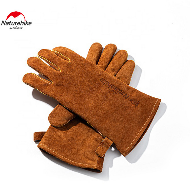 [국내배송] NH 네이처하이크 화로장갑 바베큐장갑 그릴 방열 방염 화상방지, M, 1개