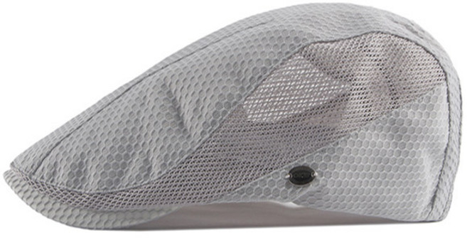 루지온 남성 여름 헌팅캡 메쉬 남성 베레모 모자